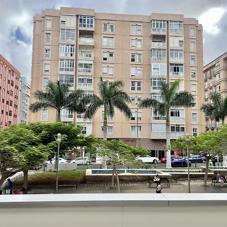 Apartament Homeforguest Apartamento Con Terraza Y Parking En Canteras